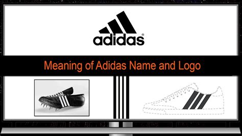 Meaning of Adidas logo and name - YouTube