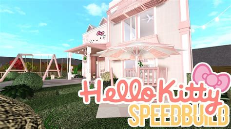 Bloxburg Build Menu Bloxburg Hello Kitty Cafe House Speedbuild | Images and Photos finder