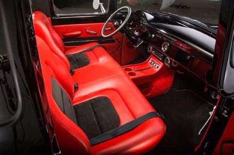 Pin by Tony Belfiore on '56 F100 in 2020 | Ford trucks, Custom car interior, Old ford trucks