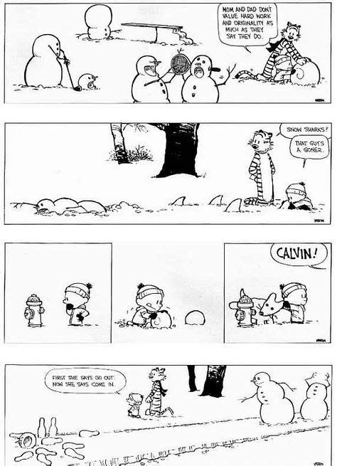 60+ Best calvin and hobbes snowmen images | calvin and hobbes snowmen ...