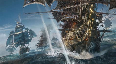 HD wallpaper: game, sea, pirate, man, fight, ship, sails, crew, kaizoku ...