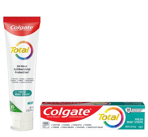 Total® Mint Stripe Gel Toothpaste | Colgate®