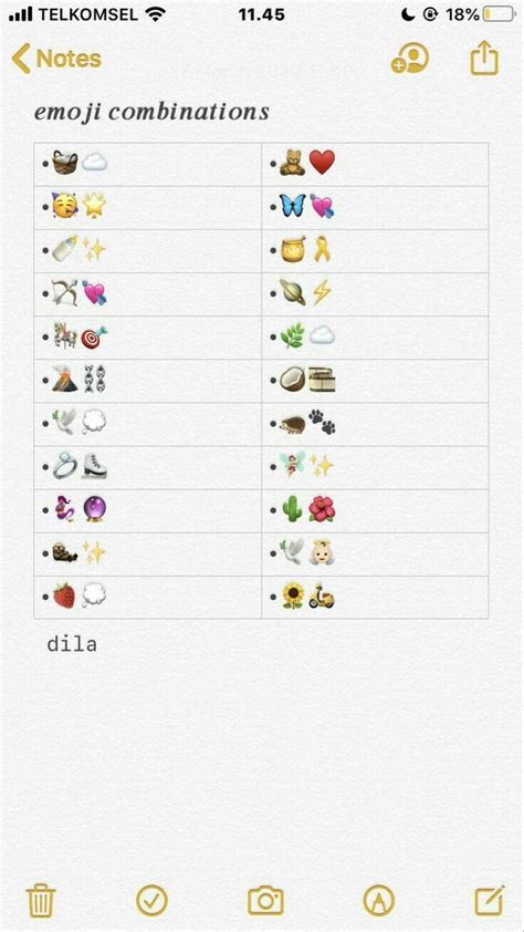 aesthetic emoji combinations | Emoji, Idee per diario, Sfondi per iphone