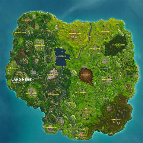 Search between a Playground, Campsite and a Footprint - Fortnite Season ...