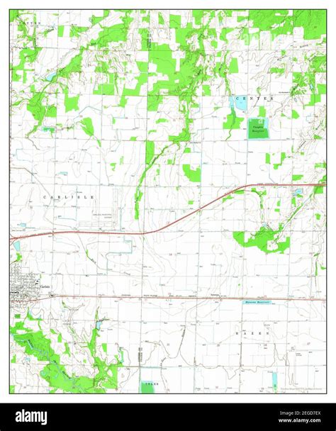 Carlisle, Arkansas, map 1964, 1:24000, United States of America by Timeless Maps, data U.S ...