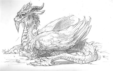 Dragon doodle by Kerneinheit on DeviantArt