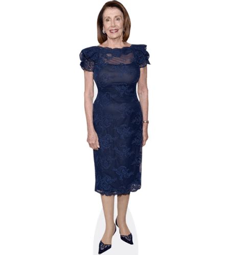 Nancy Pelosi (Blue Dress) Cardboard Cutout - Celebrity Cutouts