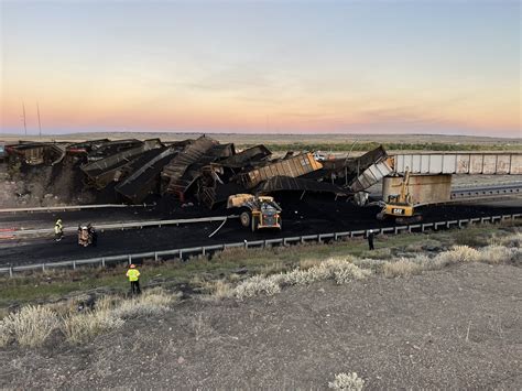 Train derailment north of Pueblo closes Interstate 25 in both ...