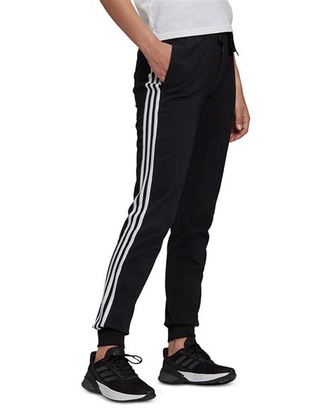 adidas Women's Essentials 3-Stripes Pants - Macy's