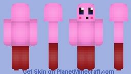 Kirby Minecraft Skin