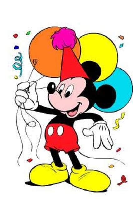 Mickey mouse birthday clipart free images 4 - WikiClipArt