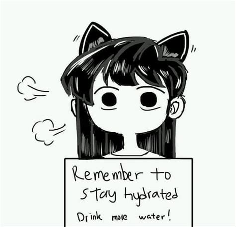 Make sure to drink your water : r/Animemes