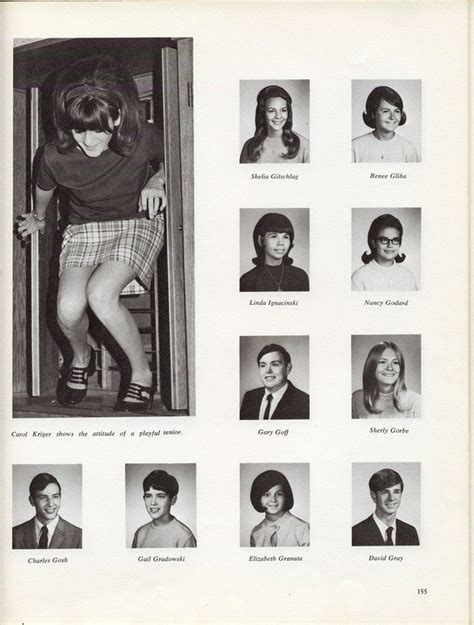 1970 Yearbook - Seniors - Center Line High School Memories