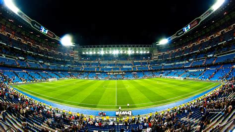 Real Madrid Santiago Bernabeu stadium wallpapers | PixelsTalk.Net