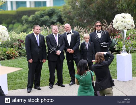 Rick Harrisons family. Rick Harrison weds DeAnna Burditt at the Ritz Stock Photo: 153886410 - Alamy