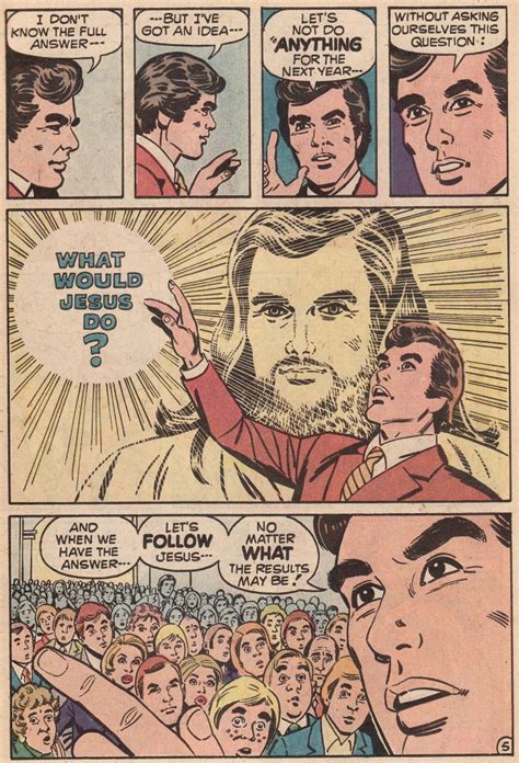 Just Plain Strange: In His Steps (Spire Christian Comics, 1977) ~ Off The Beaten Panel