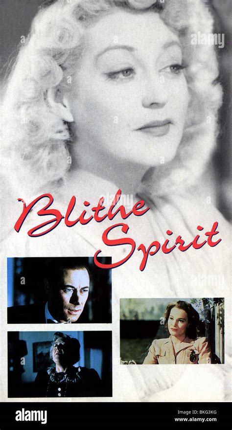 BLITHE SPIRIT -1945 POSTER Stock Photo - Alamy