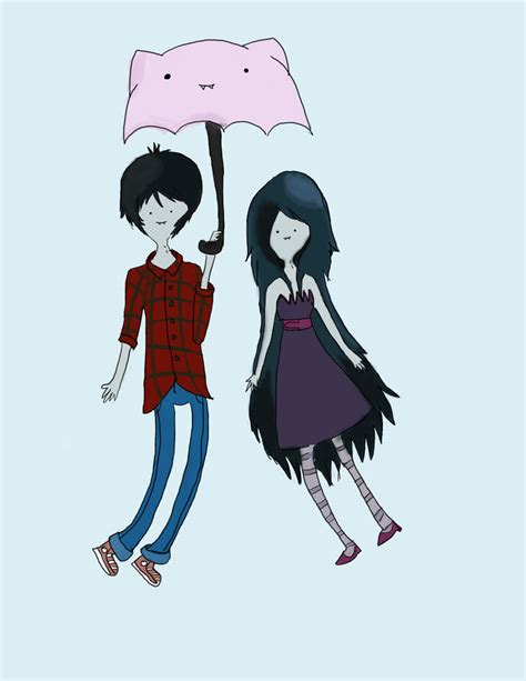 Marshall Lee and Marceline by Cherinae on DeviantArt