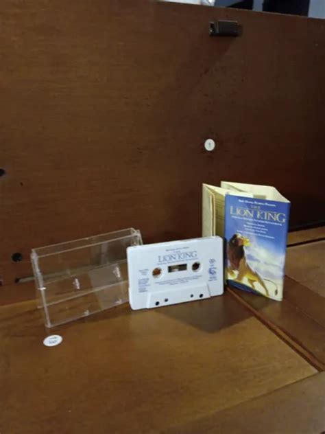 THE LION KING Original Soundtrack (Cassette Tape 1994 Walt Disney Records) Great $8.99 - PicClick