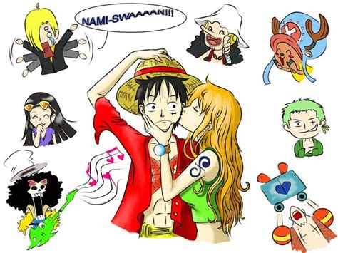 Kiss by NekoAlis88 | Cómic one piece, Personajes de one piece, Nami one piece