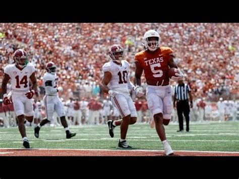 Bijan Robinson - College Football Highlights 2020-2022 Chronological Order All Games Texas ...