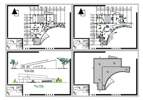 Art Gallery Floor Plan Dwg - floorplans.click