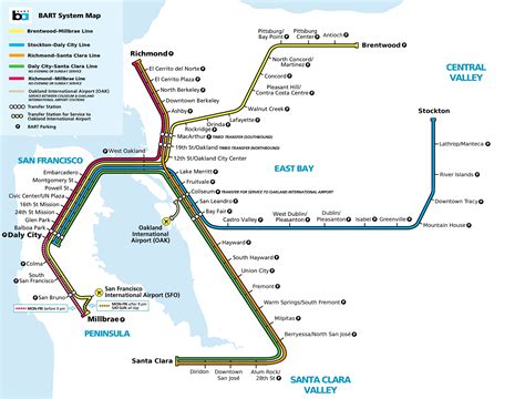 The BART map once under-study extensions are completed [OC] : r/bayarea