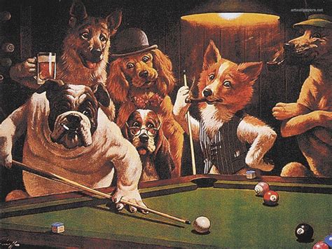 Dogs Playing Poker Wallpapers - Wallpaper Cave