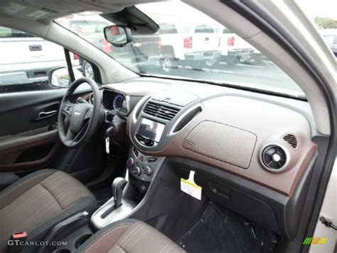 Jet Black/Brownstone Interior 2016 Chevrolet Trax LT AWD Photo #106675382 | GTCarLot.com