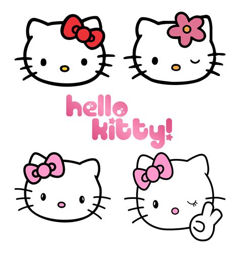 Hello Kitty Face Printable | Hello kitty printables, Hello kitty, Hello ...