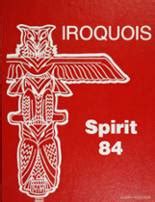 1984 yearbook from Iroquois High School from Elma, New York