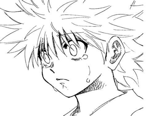 Killua Zoldyck Coloring Pages Printable for Free Download