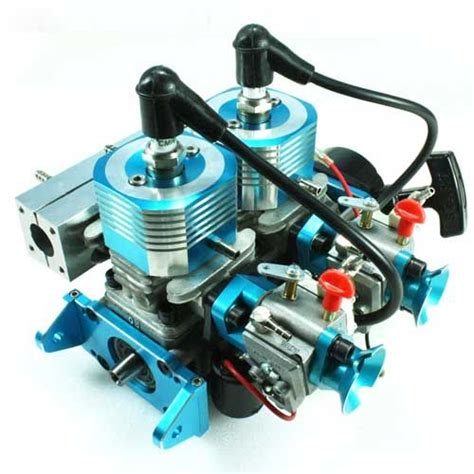 High Speed 52cc Gasoline Twin-engine - GH352 - Fuyuan R/C Model: Radio Control(RC) Airplanes ...