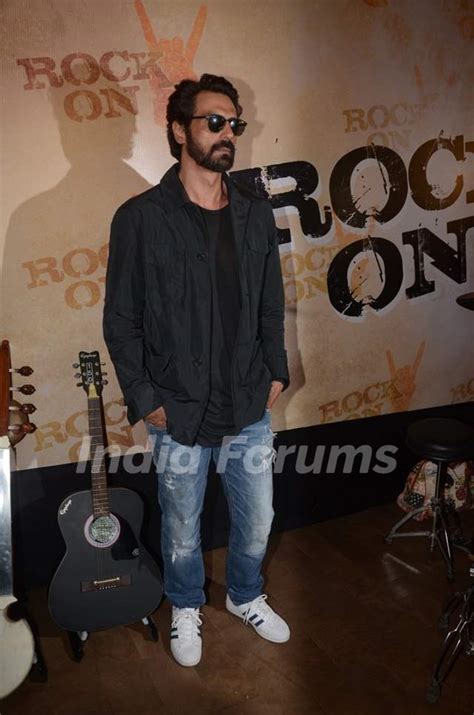 Arjun Rampal at Teaser Launch of ROCK ON 2! Media