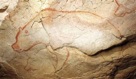 A painting of a bear from the Chauvet Caves, France 30,000 BCE [1920x1124] : r/ArtefactPorn