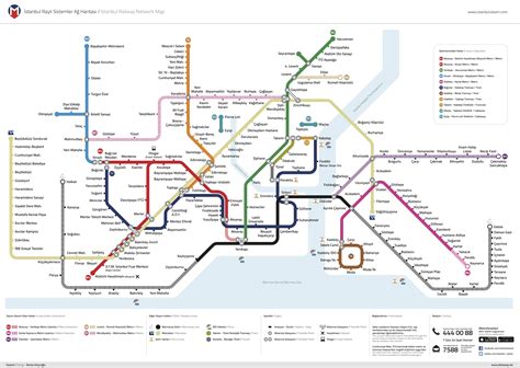 İstanbul Metro Haritası yenilendi - İstanbul