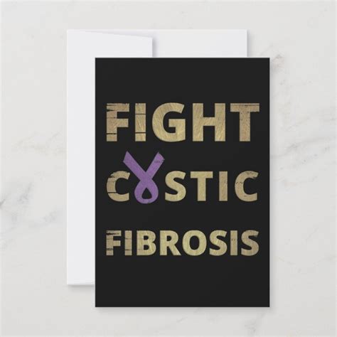 Cystic Fibrosis Awareness Card | Zazzle