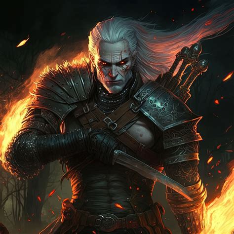 Demonized Geralt of Rivia (AI art) by 3D1viner on DeviantArt