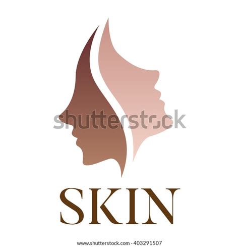 Skin Vector Icon Logo Dark Turn Stock Vector (Royalty Free) 403291507 ...