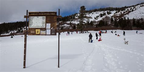 Tahoe Meadows - Mount Rose - sledding in Nevada