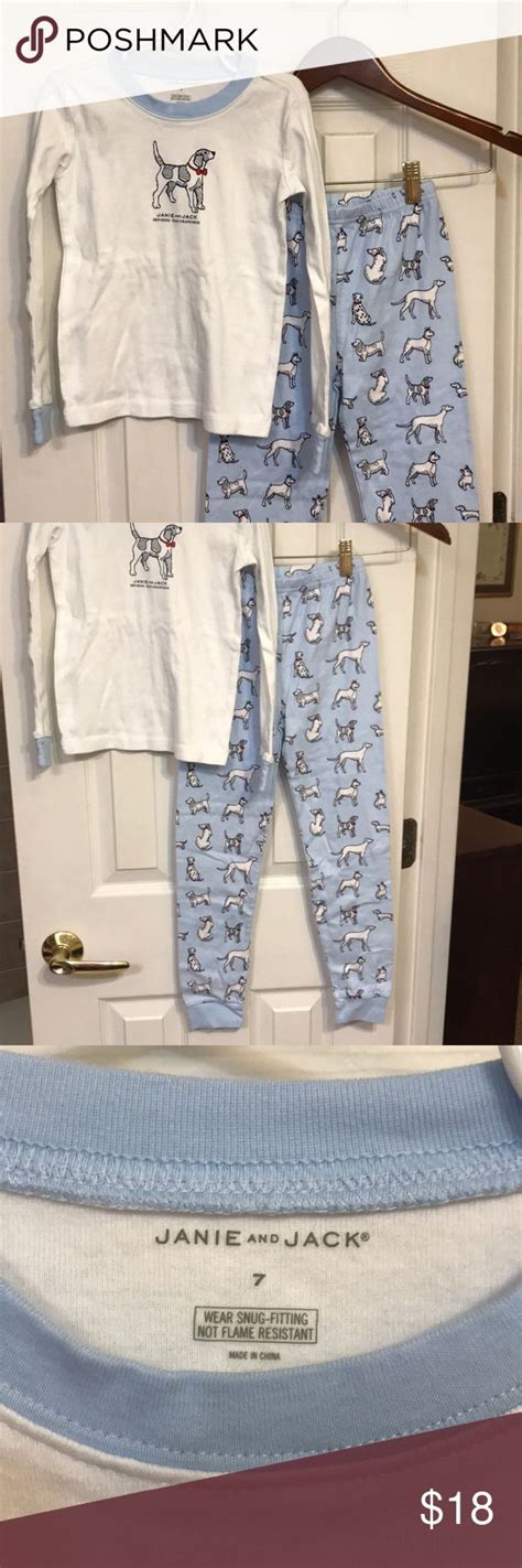 Janie and Jack boys pajamas