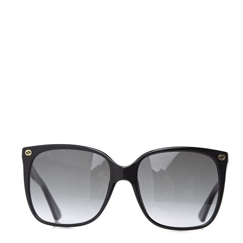 GUCCI GG Sunglasses GG0022S Black 499885