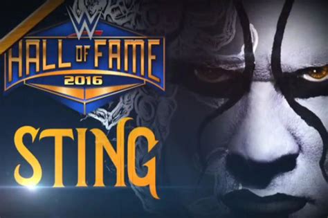 Watch Sting's WWE Hall of Fame 2016 induction video - Cageside Seats