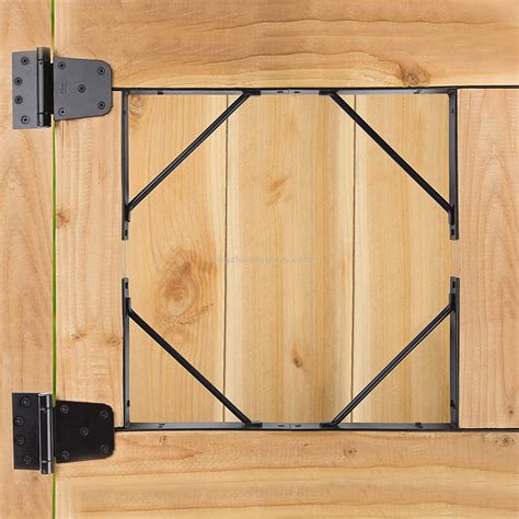 Gate Corner Brace Bracket No Sag Kit for Shed Doors, Driveway Gates, Corral Gates, Wood Windows ...