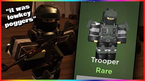 THE NEW TROOPER AI SKIN! (SHOWCASE) | Evade - YouTube