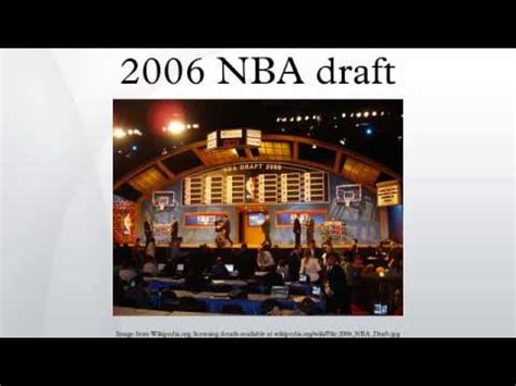 2006 Nba Draft