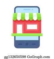 900+ Mobile Shopping App Icon Clip Art | Royalty Free - GoGraph