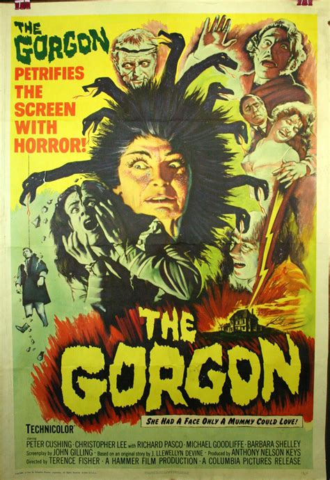 GORGON "30 x 40" Hammer Film Poster - Original Vintage Movie Posters