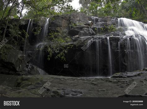 Deep Forest Waterfall Image & Photo (Free Trial) | Bigstock