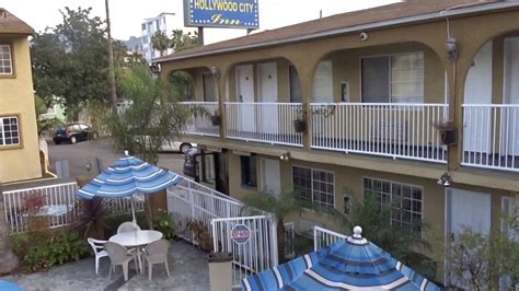 Hollywood City Inn - Hollywood Los Angeles California Motel - YouTube